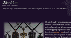 Desktop Screenshot of demerjewelry.com